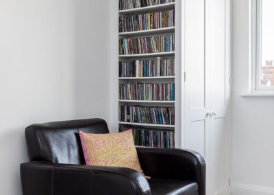 Penman Interiors West Dulwich CD Storage Wardrobe