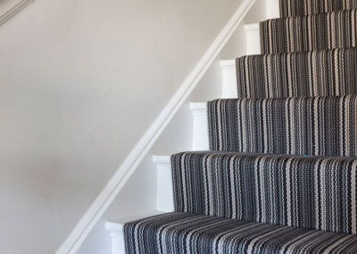 Penman Interiors West Dulwich Grey Stair Runner