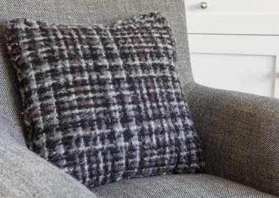 Penman Interiors West Dulwich Herringbone Fabric Chair Cosy Cushion